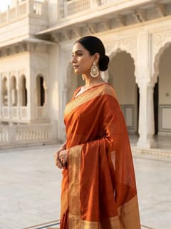 Polki-Style Kundan Teardrop Chandbali Earrings - photo 4